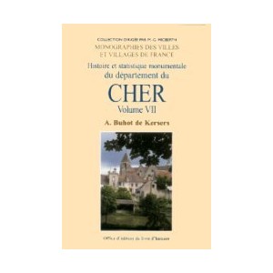 CHER Volume VII (Histoire et statistique monumentale du d&eacute;partement du) Can