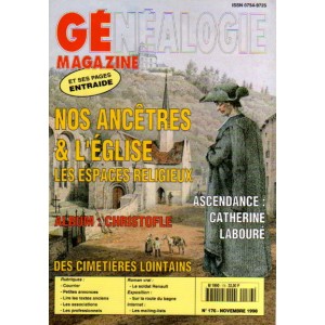 G&eacute;n&eacute;alogie Magazine n&deg; 176 - novembre 1998