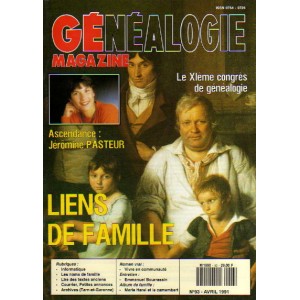 G&eacute;n&eacute;alogie Magazine n&deg; 093 - avril 1991