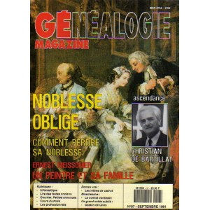 G&eacute;n&eacute;alogie Magazine n&deg; 097 - septembre 1991