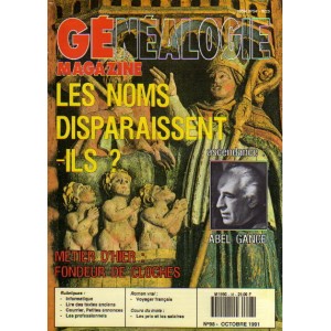 G&eacute;n&eacute;alogie Magazine n&deg; 098 - octobre 1991