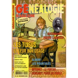 G&eacute;n&eacute;alogie Magazine n&deg; 221 - d&eacute;cembre 2002