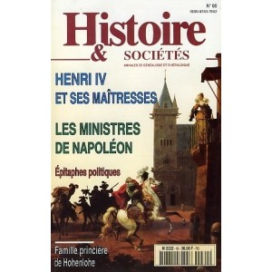 Histoire & Soci&eacute;t&eacute;s n&deg; 80