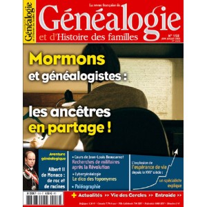 Revue Fran&ccedil;aise de G&eacute;n&eacute;alogie N&deg; 158 - Juin 2005 Juillet 2005