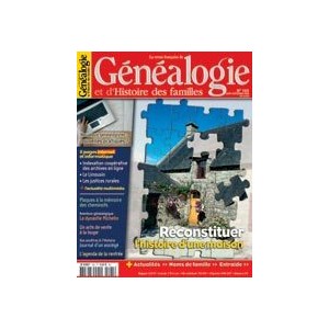 Revue Fran&ccedil;aise de G&eacute;n&eacute;alogie N&deg; 165 - Ao&ucirc;t/Septembre 2006