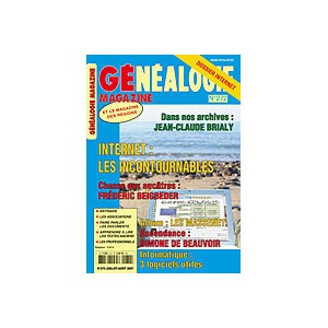 G&eacute;n&eacute;alogie Magazine n&deg; 272 &ndash; Juillet-Ao&ucirc;t 2007