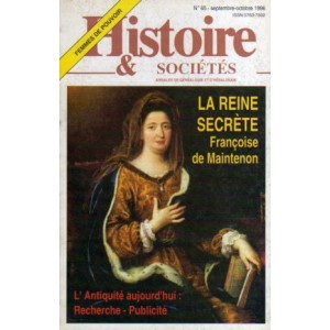 Histoire & Soci&eacute;t&eacute;s N&deg; 65