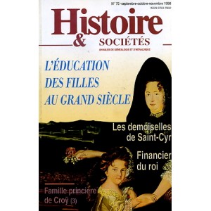 Histoire & Soci&eacute;t&eacute;s n&deg; 75