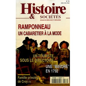 Histoire & Soci&eacute;t&eacute;s n&deg; 76