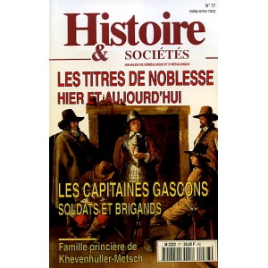 Histoire & Soci&eacute;t&eacute;s n&deg; 77