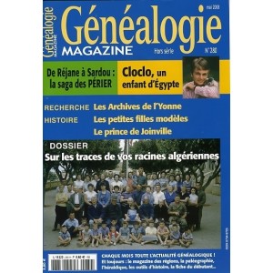 G&eacute;n&eacute;alogie Magazine N&deg; 280 - Mai 2008