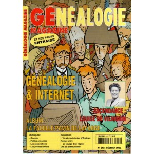 G&eacute;n&eacute;alogie magazine n&deg; 212 - f&eacute;vrier 2002