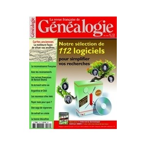 Revue Fran&ccedil;aise de G&eacute;n&eacute;alogie N&deg;179 - D&eacute;cembre 2008 - Janvier 2009