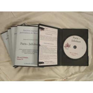Anciens registres paroissiaux de Bretagne par Paris-Jallobert Tome I (Cd-Rom)