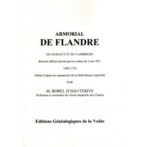 Armorial de Flandre du Hainaut et du Cambr&eacute;sis