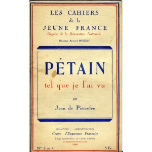 P&eacute;tain tel que je l'ai vu