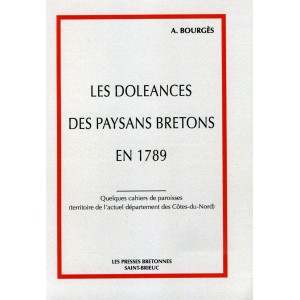 Les dol&eacute;ances des paysans bretons en 1789