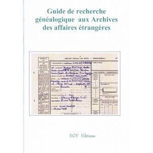 Guide de recherche aux archives des affaires &eacute;trang&egrave;res