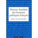 Histoire familiale des hommes politiques français