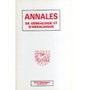 Annales de G&eacute;n&eacute;alogie et d'H&eacute;raldique N&deg; 1