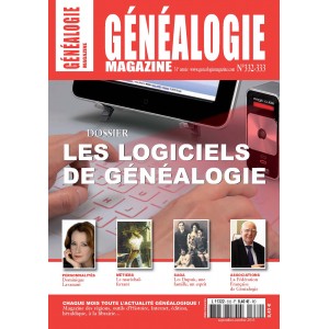 Abonnement g&eacute;n&eacute;alogie Magazine 1 an - France m&eacute;tropolitaine - 2022 - Formule 40 ans