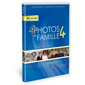 Logiciel Photos de Famille  4&egrave;me Edition (Cd-Rom)